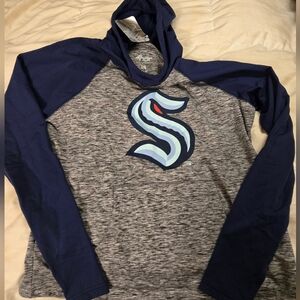 Women's Seattle Kraken Hoodie, Size Large